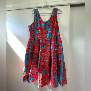 SOLD OUT RARE Nooworks x Lydia Ortiz Mini Misty Dress in Mouths 3XL Plus Size